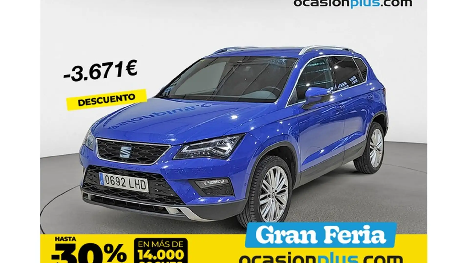 SEAT Ateca 2.0TDI CR S&S Xcellence DSG 150 Azul - 1
