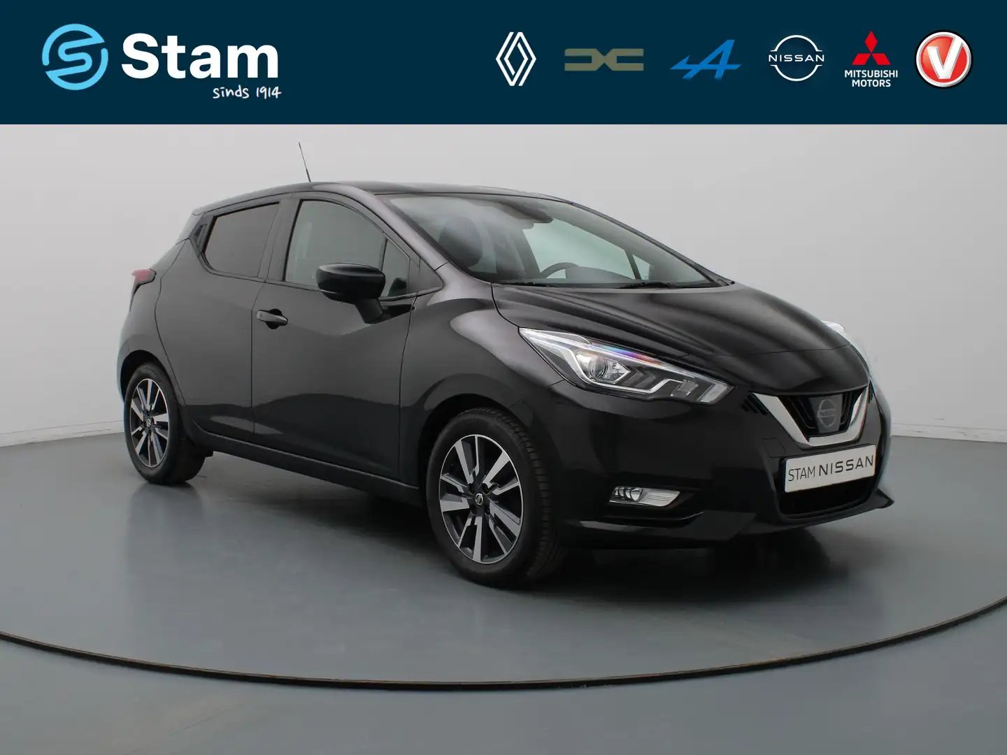 Nissan Micra 90pk IG-T N-Connecta Camera | Cruise | Navi | Park Zwart - 1