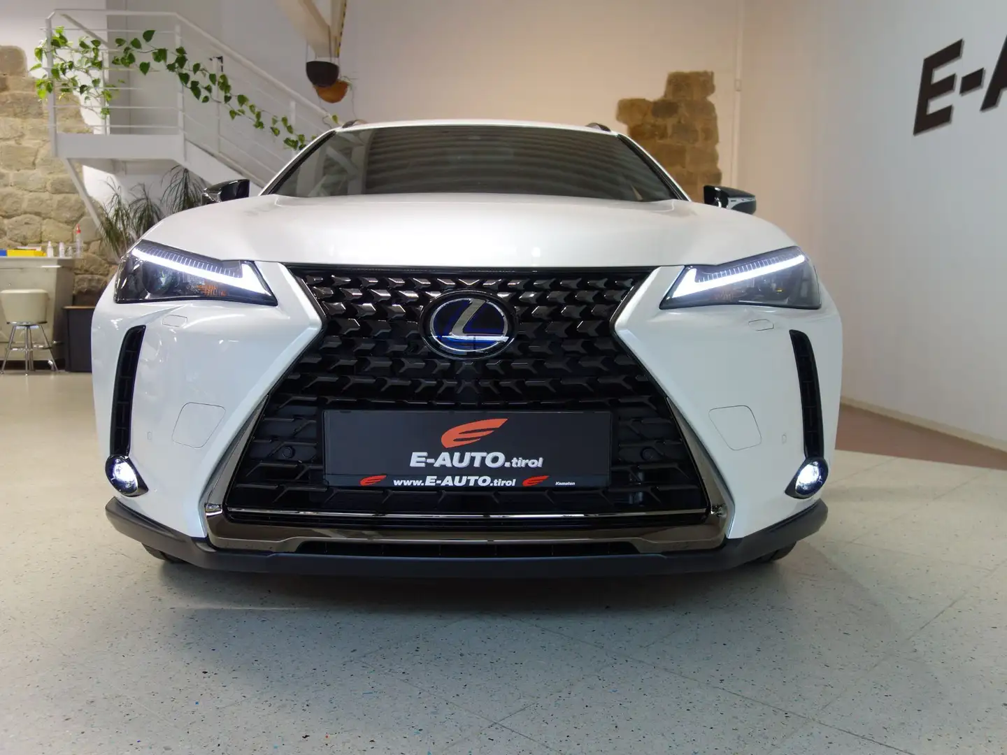 Lexus UX 250h Hybrid *BLACK&WHITE *ERSTBESITZ* GARANTIE *LEASING Weiß - 2