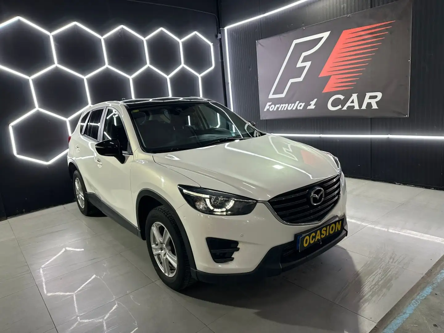 Mazda CX-5 2.2DE Luxury (Navi) 2WD 150 Blanco - 1