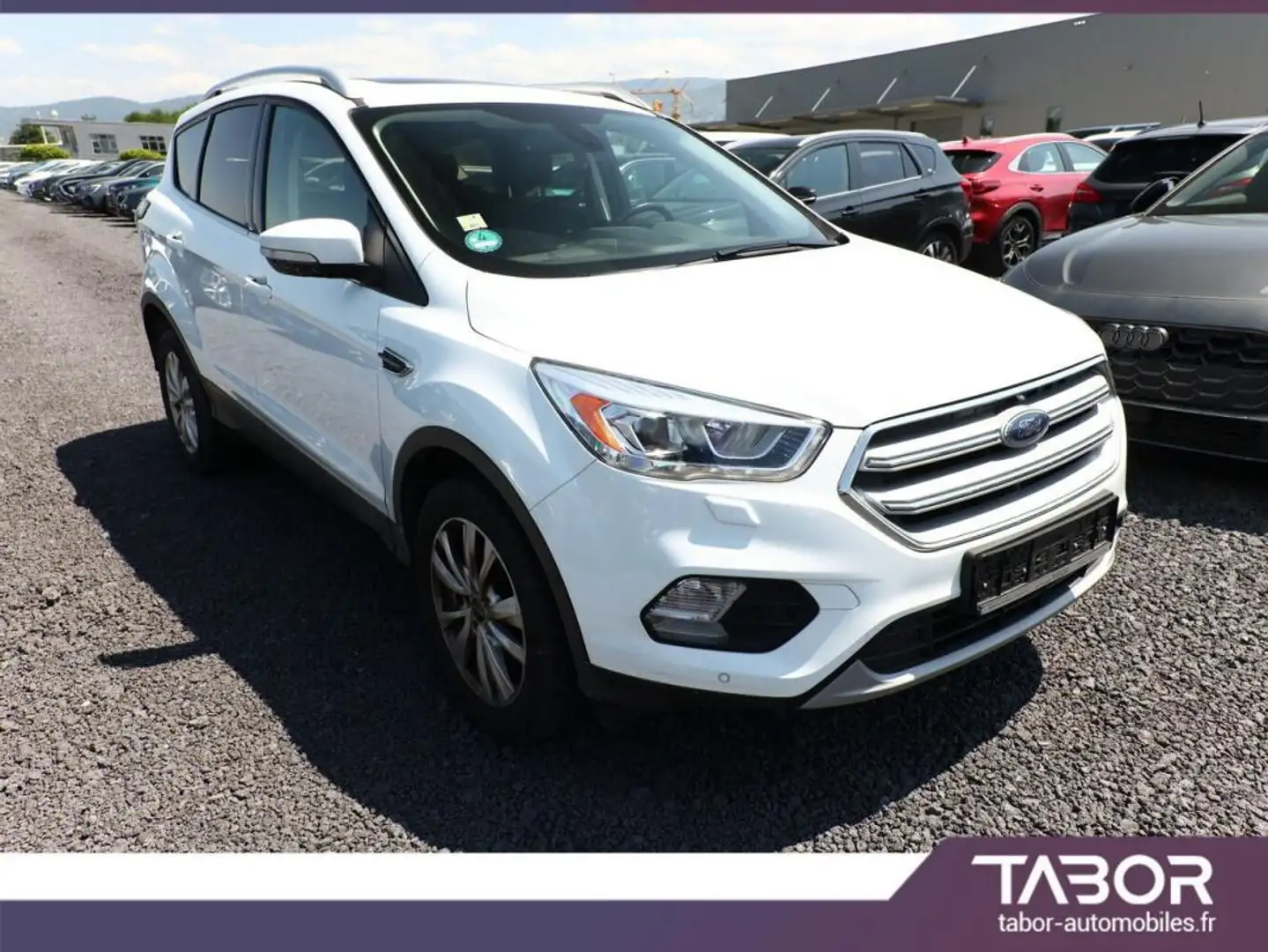 Ford Kuga 2.0 TDCi 150 Titanium Pano GPS radars Blanc - 2