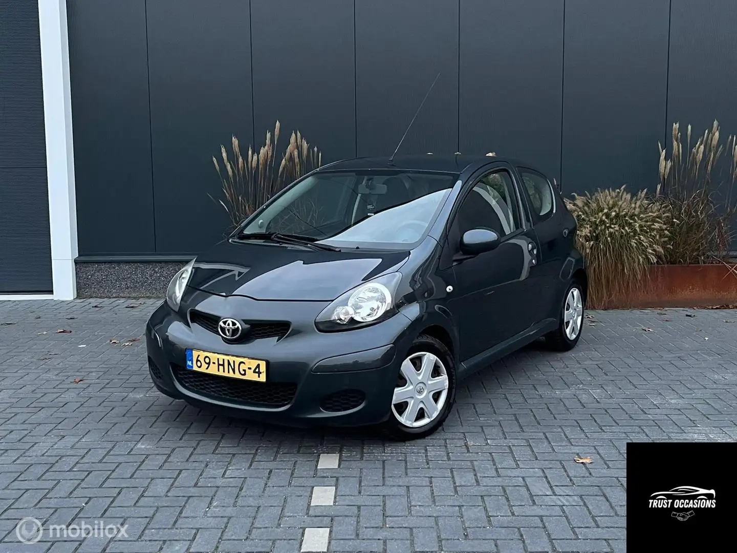 Toyota Aygo 1.0-12V AIRCO NAP JAAR APK ELEKTRISCHE RAMEN Gris - 2