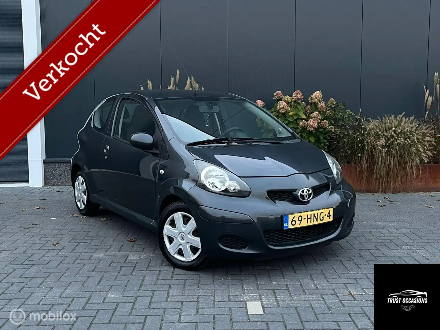 Toyota Aygo 1.0-12V AIRCO NAP JAAR APK ELEKTRISCHE RAMEN Gris - 1