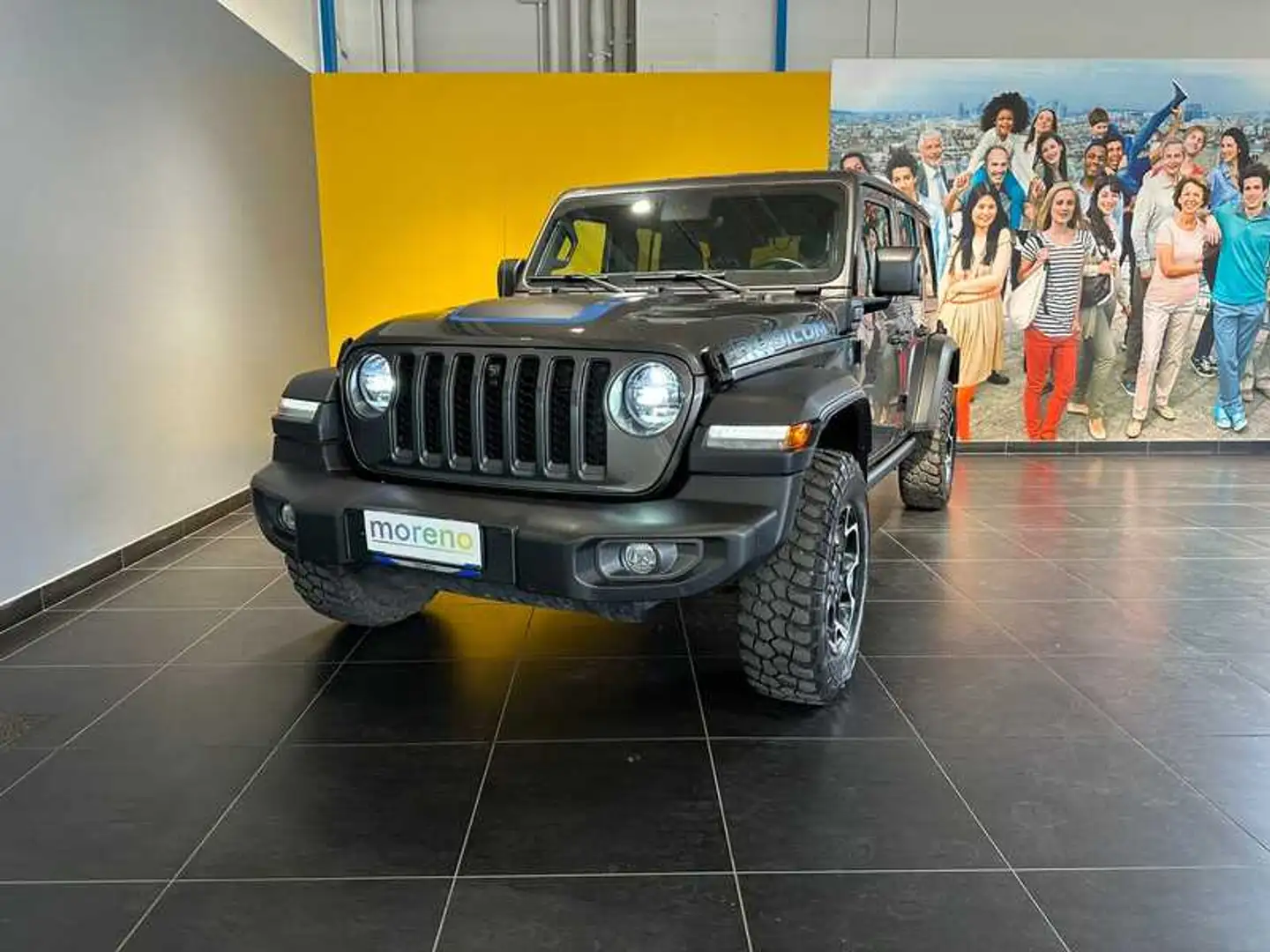 Jeep Wrangler Unlimited 2.0 atx phev Rubicon 4xe auto Gris - 1