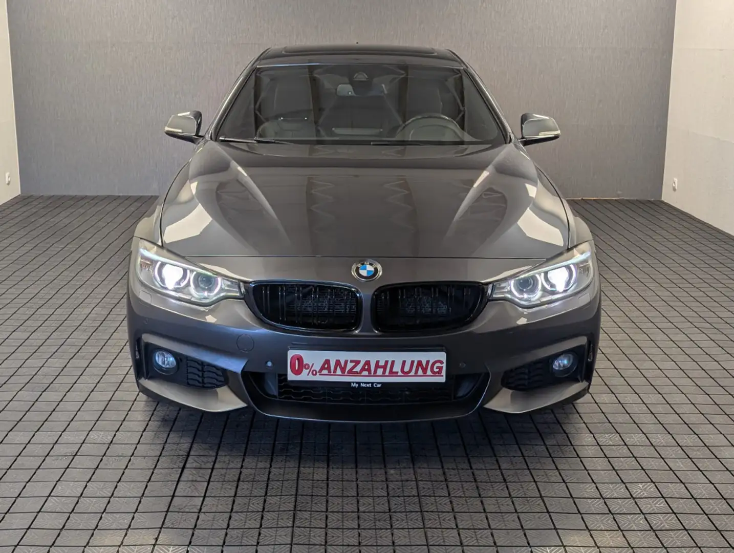 BMW 420 M-Sportpaket+Bi-Xenon+Navi+Leder Grau - 2