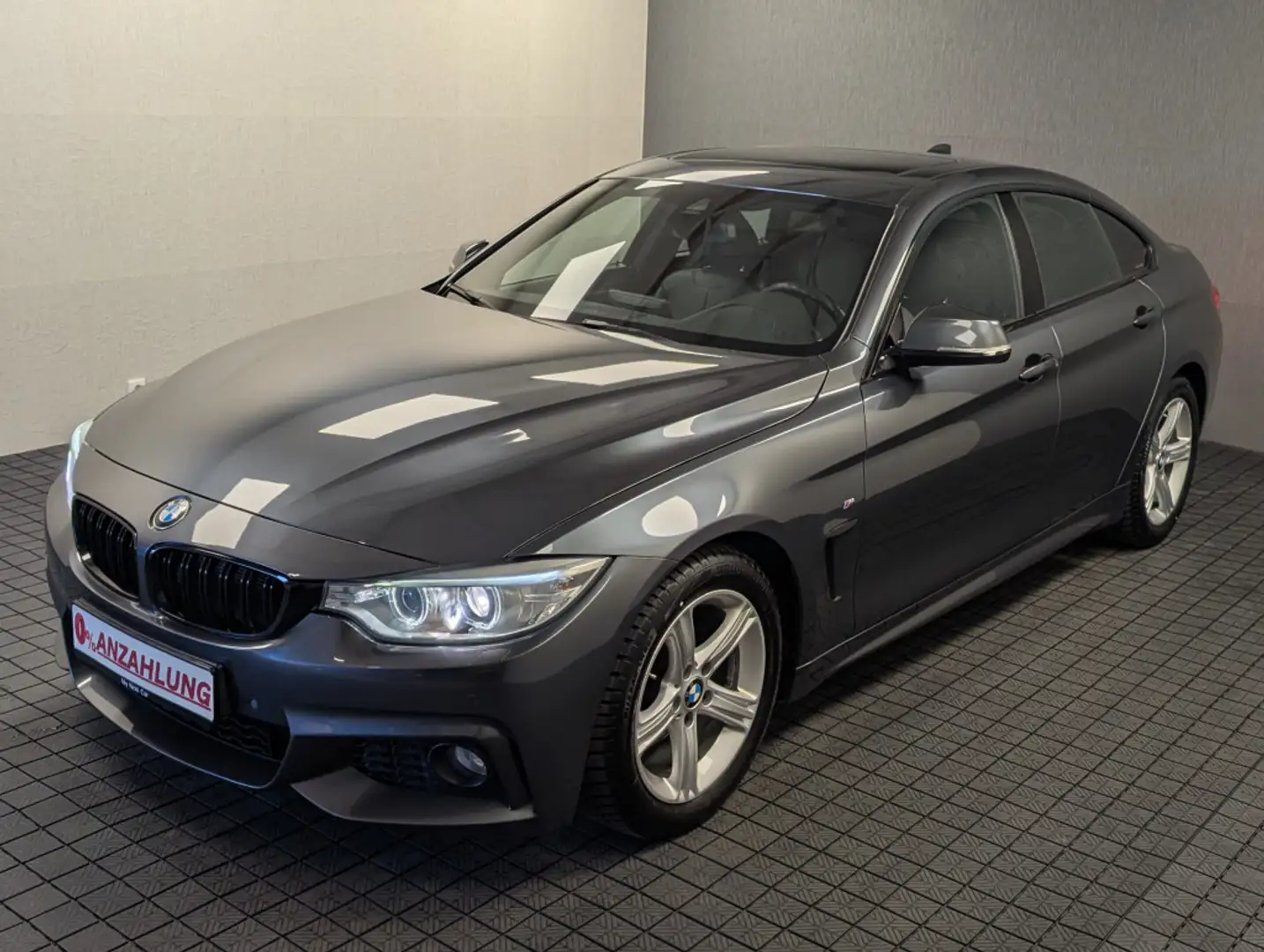 BMW 420 M-Sportpaket+Bi-Xenon+Navi+Leder Grau - 1