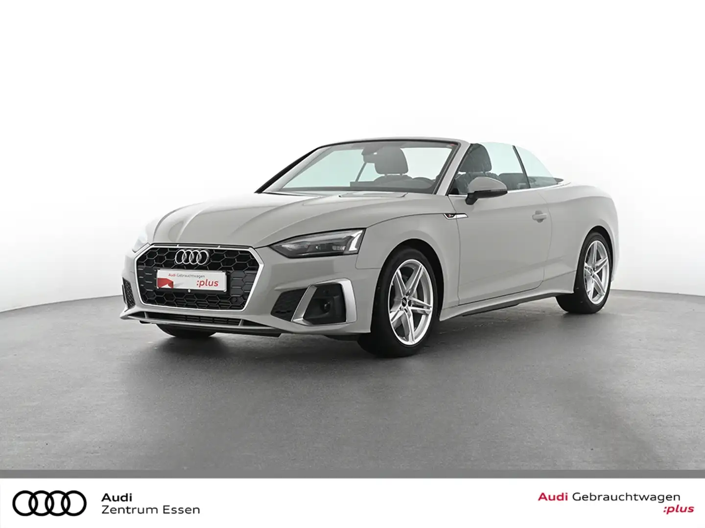 Audi A5 Cabrio 40 TFSI S-LINE S-TRONIC LED NAV SHZ   RÜFA Grau - 1