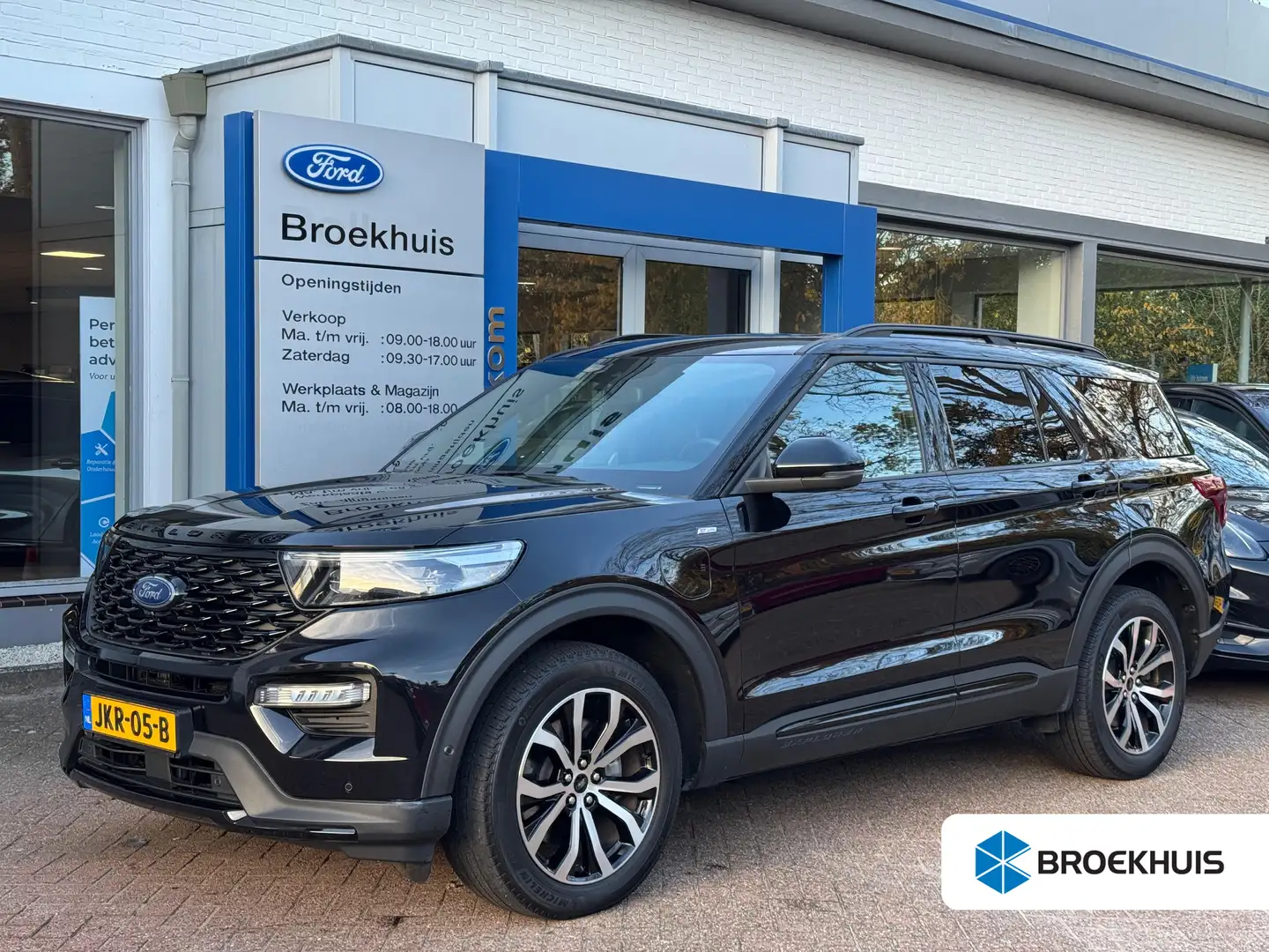 Ford Explorer 3.0 V6 EcoBoost PHEV ST-Line 457pk | Winterpack | Noir - 1
