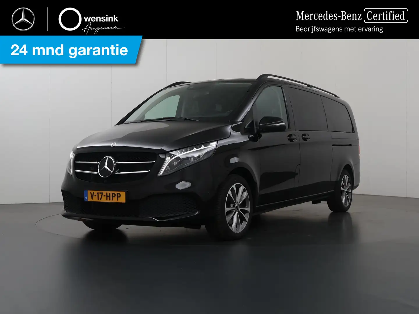 Mercedes-Benz V 300 300d XL L3 Avantgarde Edition | Dubbele Cabine | N Zwart - 1