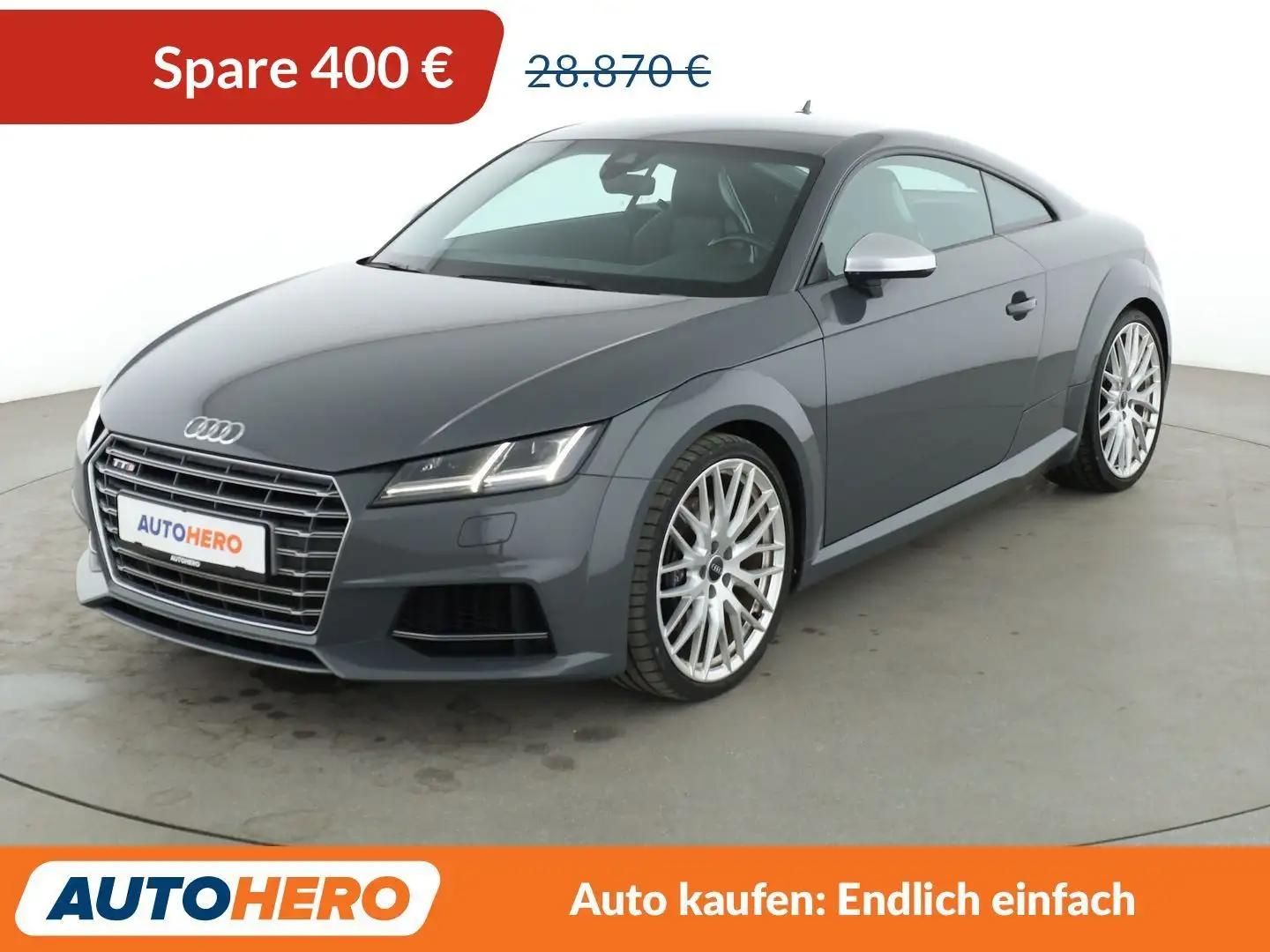 Audi TTS 2.0 TFSI quattro Coupe Aut.*LED*VC*B&O*PDC*SHZ Grau - 1