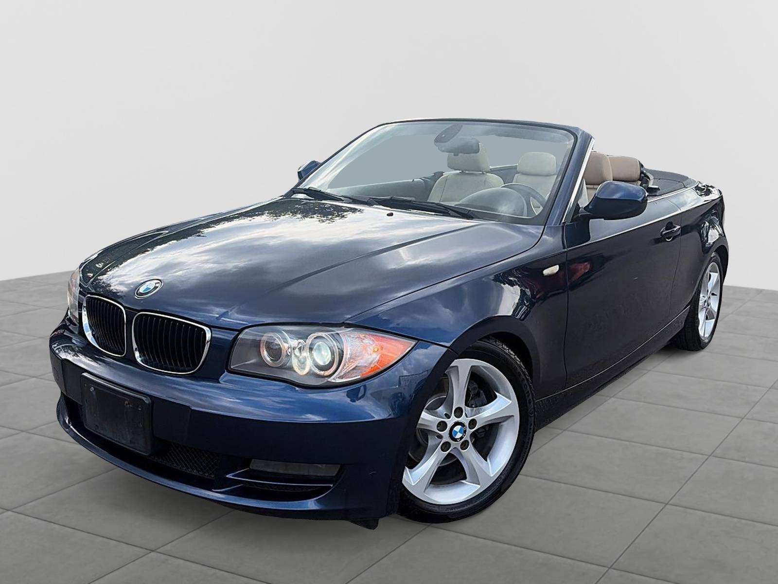 Blue 2011 BMW 1 Series Convertible Rear-Wheel Drive