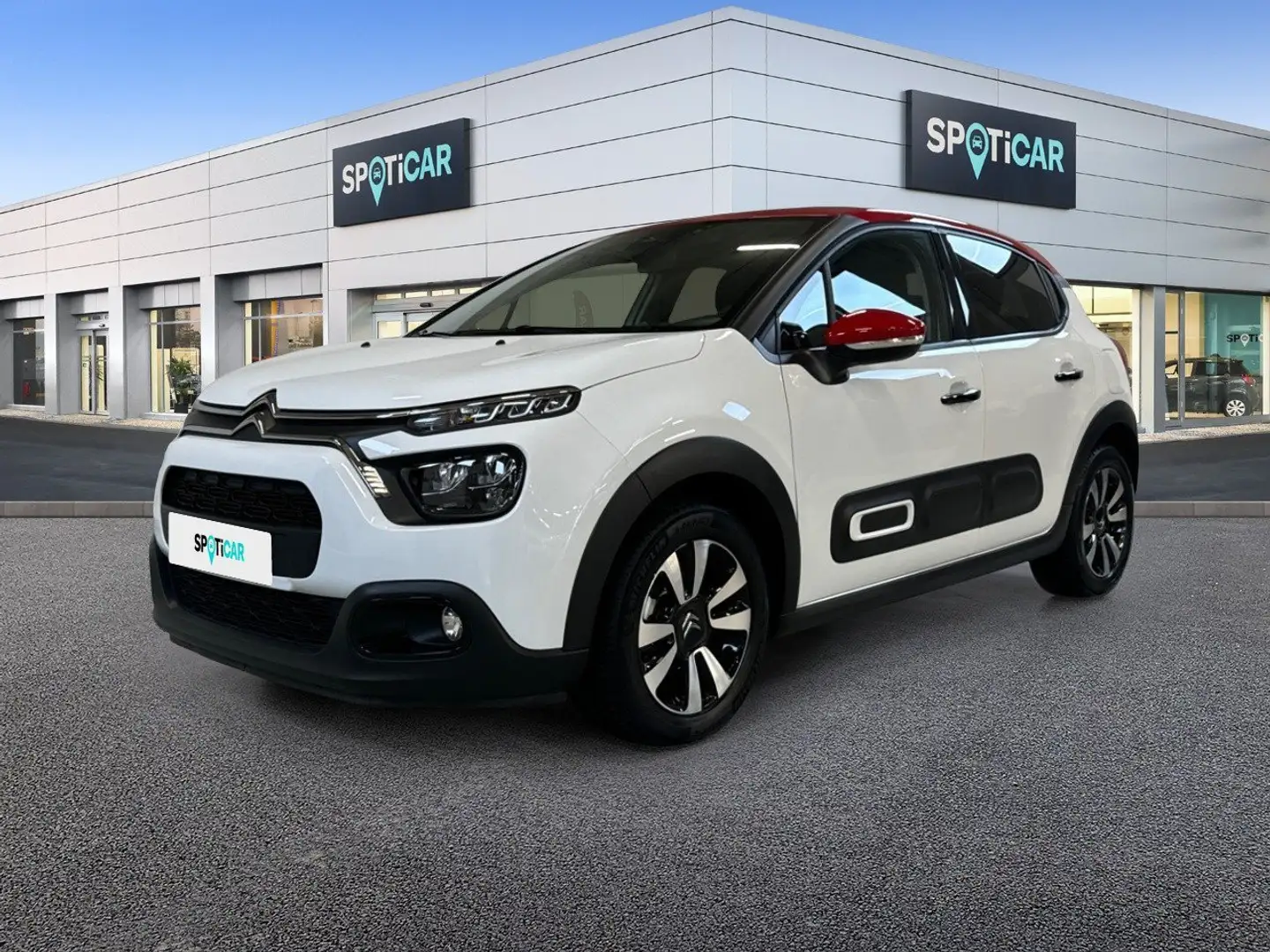 Citroen C3 PureTech 83 S&S Shine Blanc - 1
