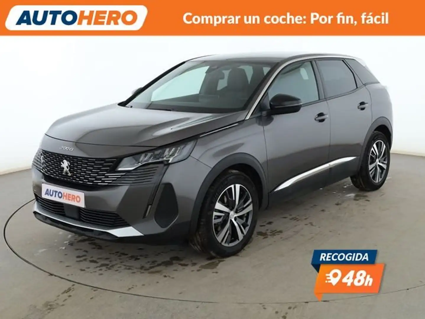 Peugeot 3008 1.2 Mild-Hybrid 136 Allure Pack Gris - 1
