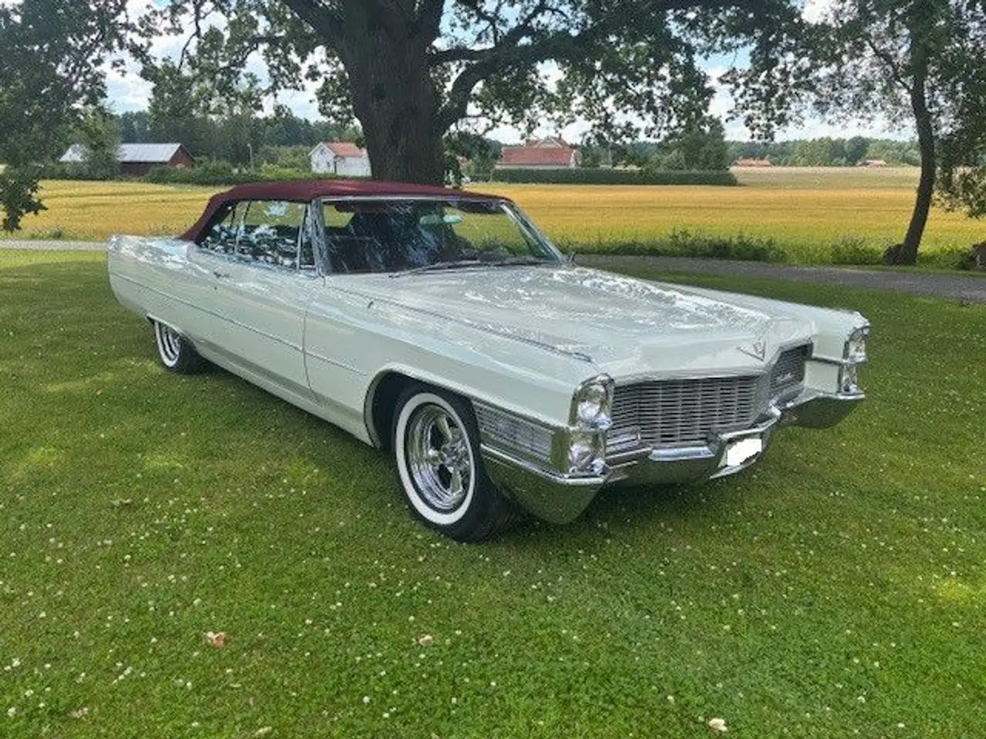 Cadillac Deville Convertible Weiß - 2