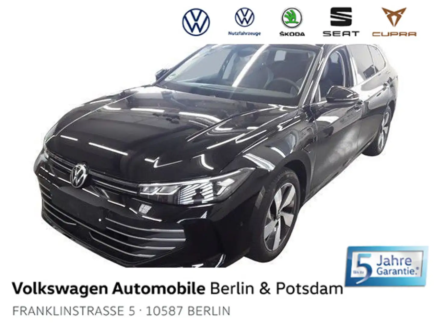 Volkswagen Passat Variant 1.5 eHybrid Business 5J-Garantie Schwarz - 1