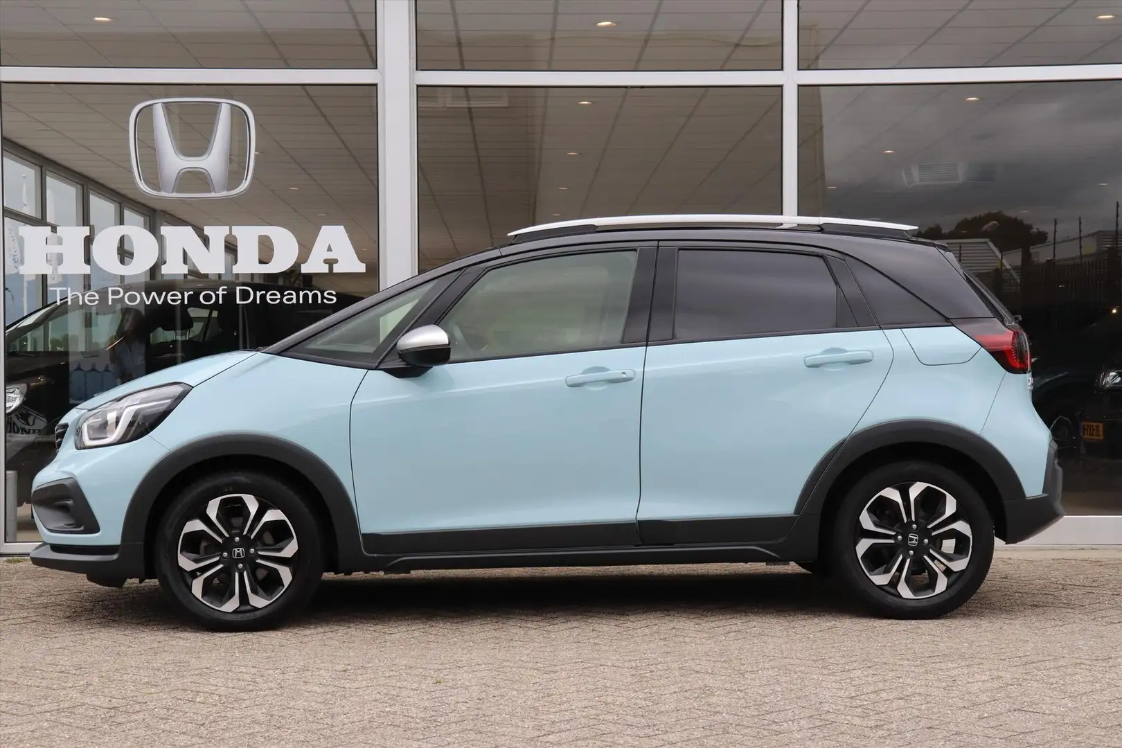 Honda Jazz 1.5 i-MMD 109pk Hybrid CVT Crosstar RIJKLAAR Blauw - 2