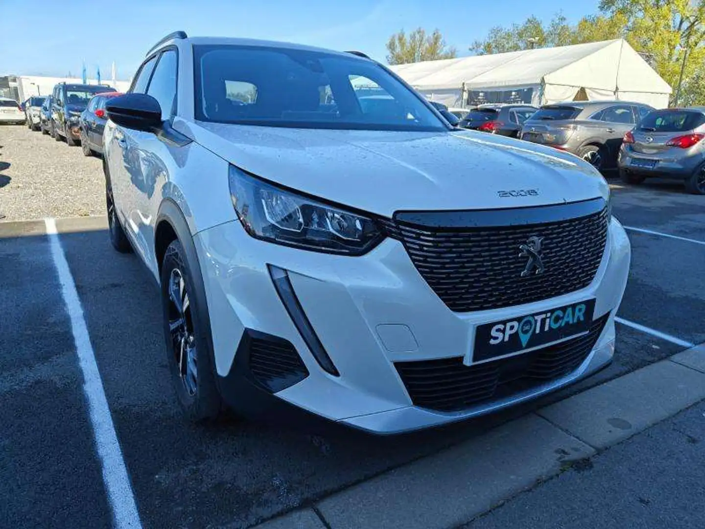 Peugeot 2008 ALLURE HDI 110 Blanc - 2