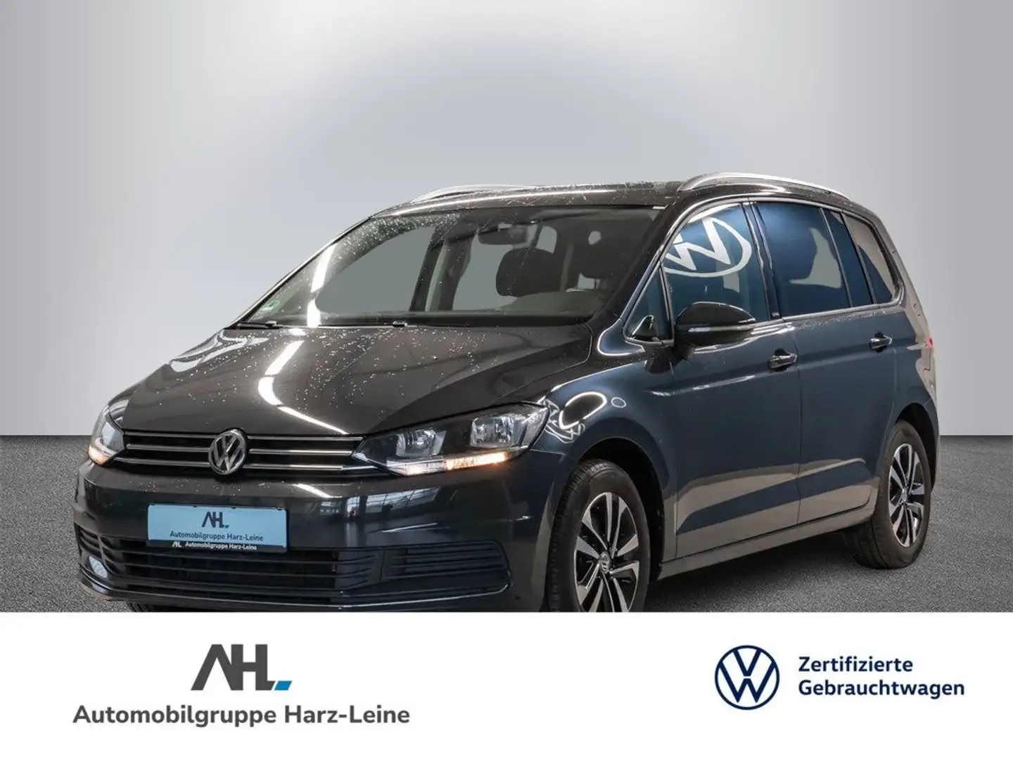 Volkswagen Touran UNITED TSI DSG+ACC+HALOGEN+SITZHEIZUNG+SPRACHBEDIE Grijs - 1