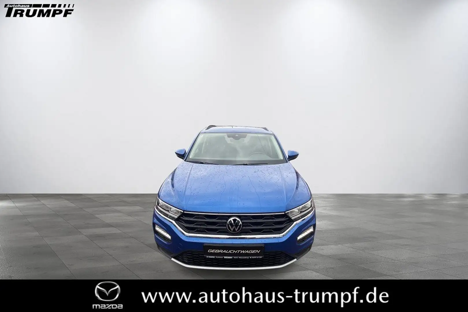 Volkswagen T-Roc 1.5 TSI Style DSG Licht/Sicht-Paket, Climatronic, Blau - 2