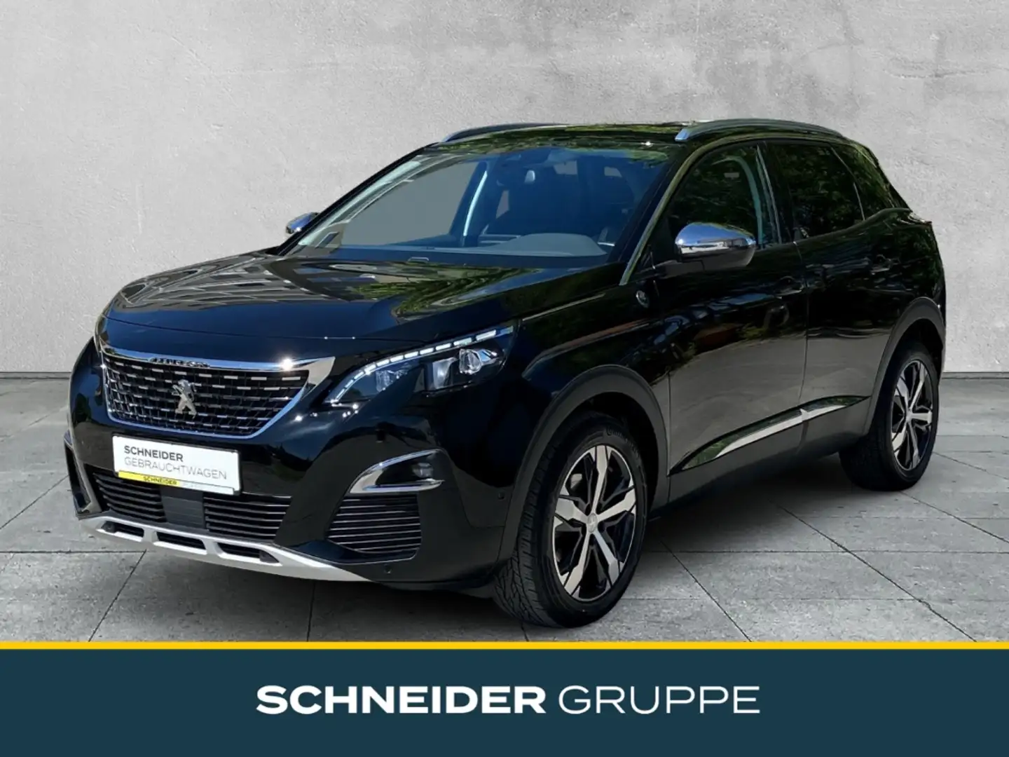 Peugeot 3008 Crossway 1.6 PureTech 180 LED+NAVI+SHZ+PDC Schwarz - 1