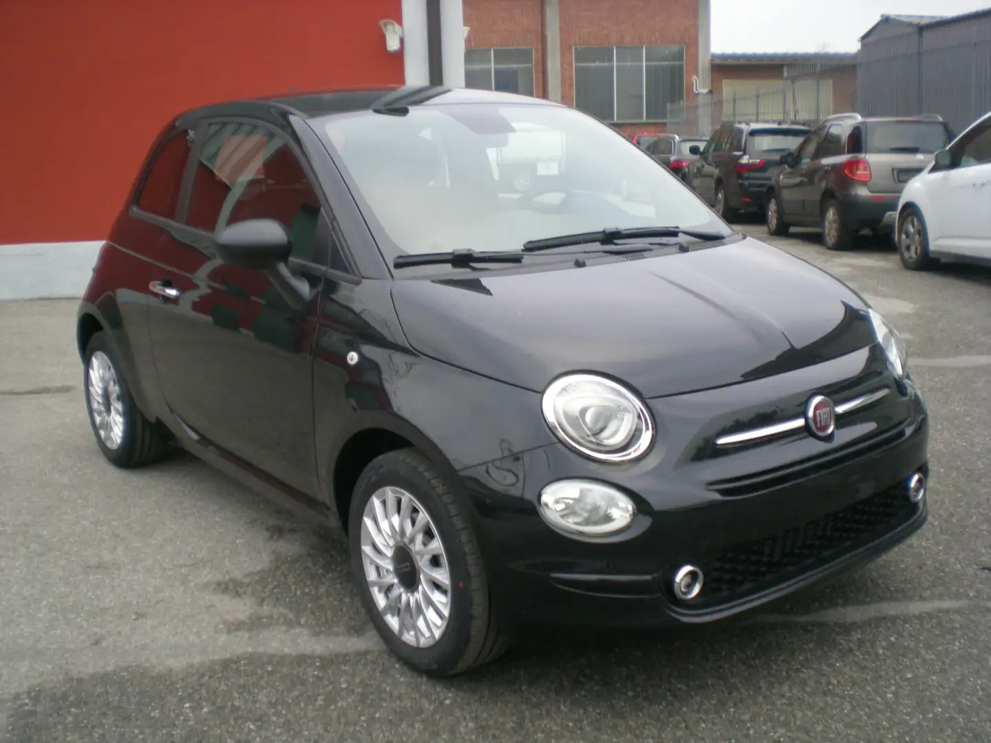 Fiat 500 1.0 hybrid 70cv - PREZZO REALE Nero - 2