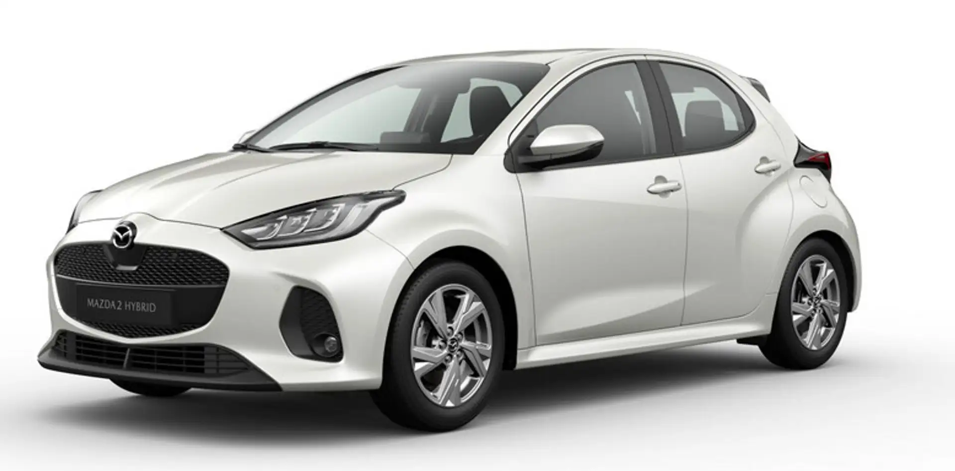 Mazda 2 Mazda2 Hybrid Exclusive Line Aut. Weiß - 1