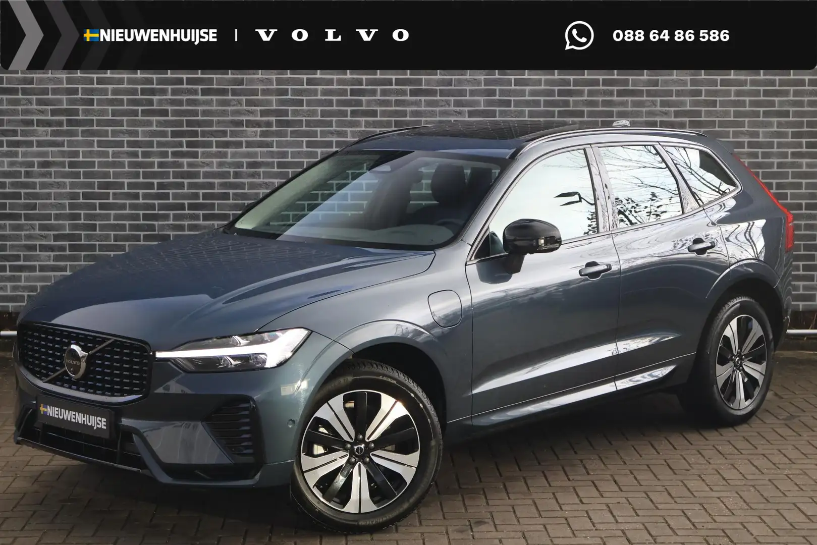 Volvo XC60 2.0 T6 Plug-in hybrid AWD Plus Dark | Adaptive cru Blau - 1
