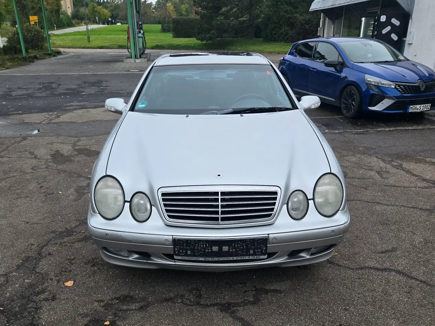 Mercedes-Benz CLK 200 CLK-Klasse Coupe Automatik Silber - 1