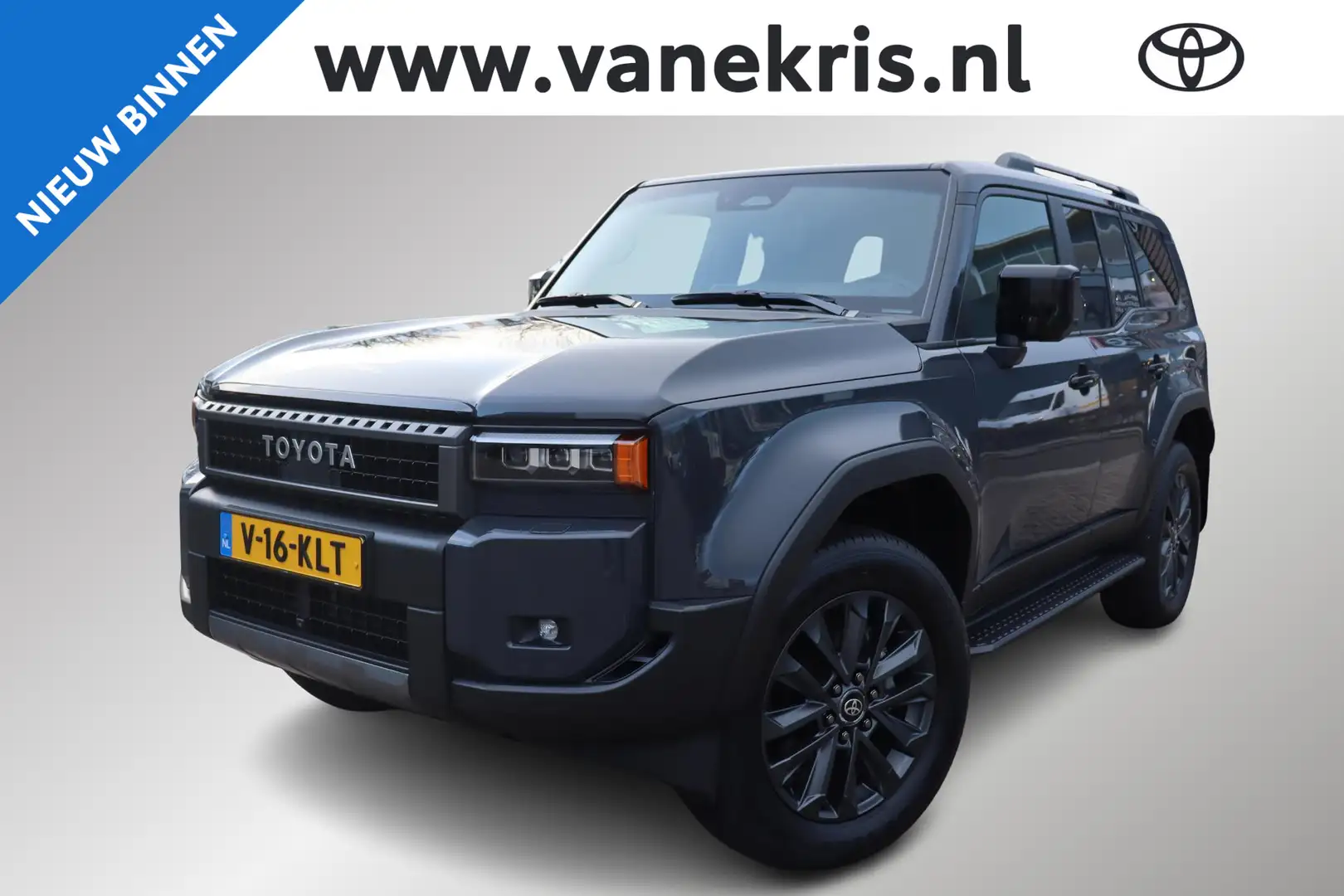 Toyota Land Cruiser 2.8 D-4D Standard Roof Window Van Professional , T Gris - 1