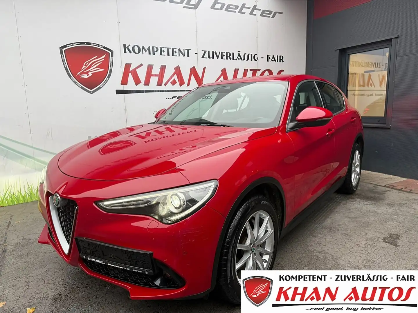 Alfa Romeo Stelvio Super 2,2 ATX AWD Rot - 1