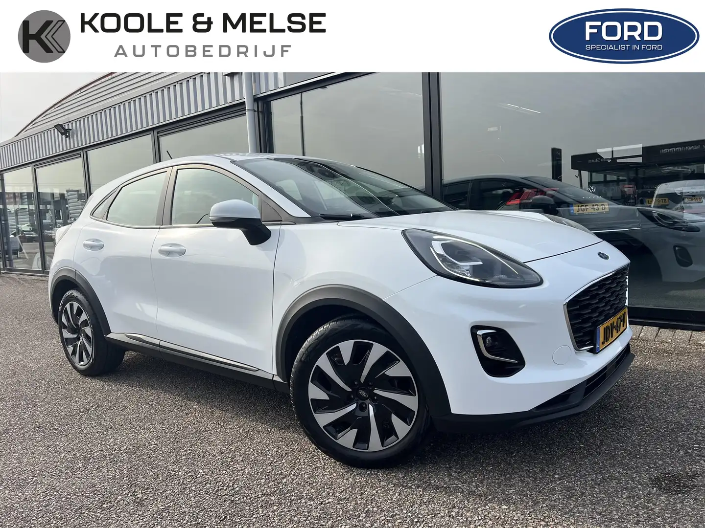 Ford Puma 1.0i Ecoboost Connected , Carplay , DAB , Airco , Blanc - 1