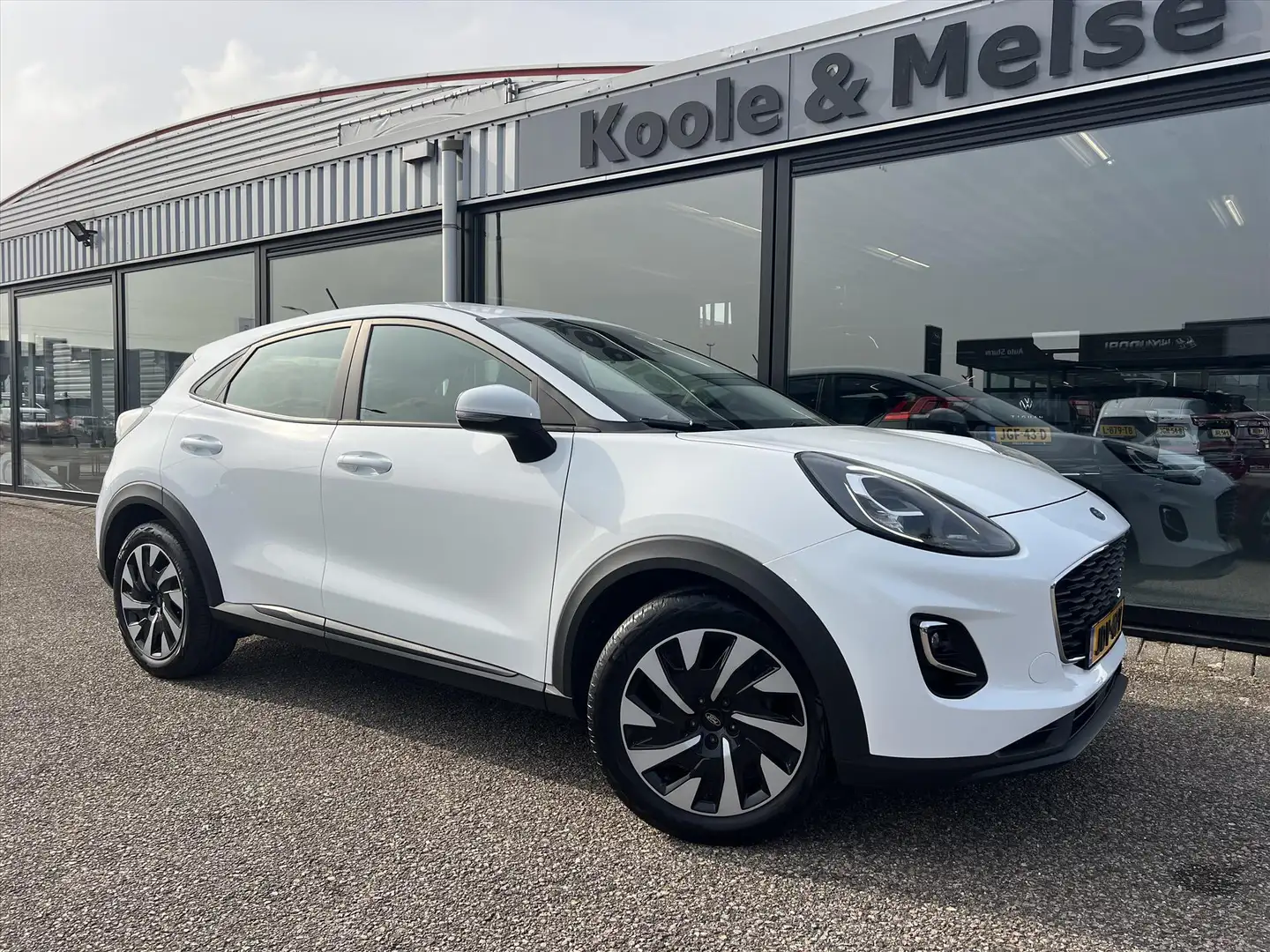 Ford Puma 1.0i Ecoboost Connected , Carplay , DAB , Airco , Blanc - 2