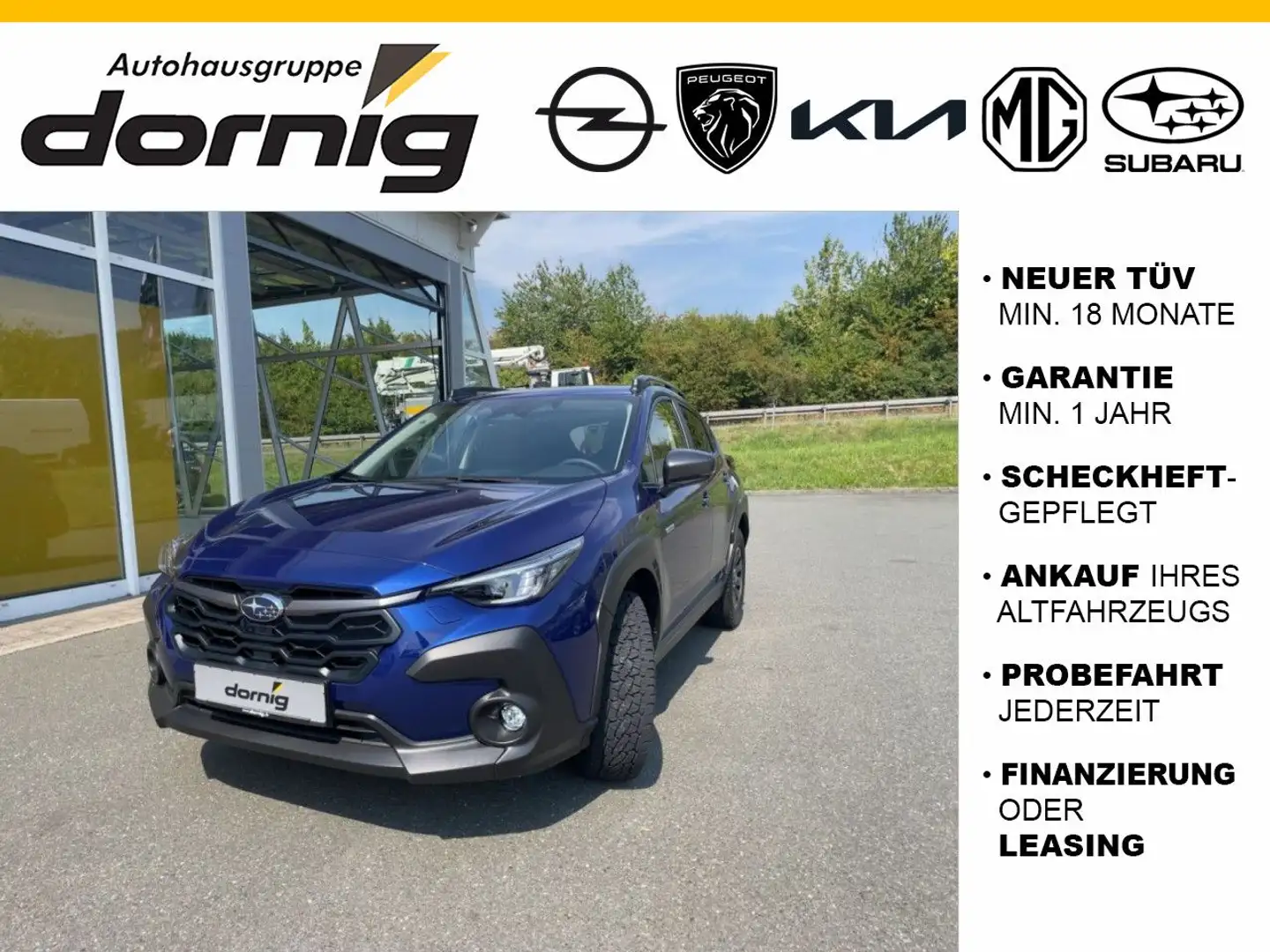 Subaru Crosstrek Comfort 2,0ie e-Boxer Blau - 1