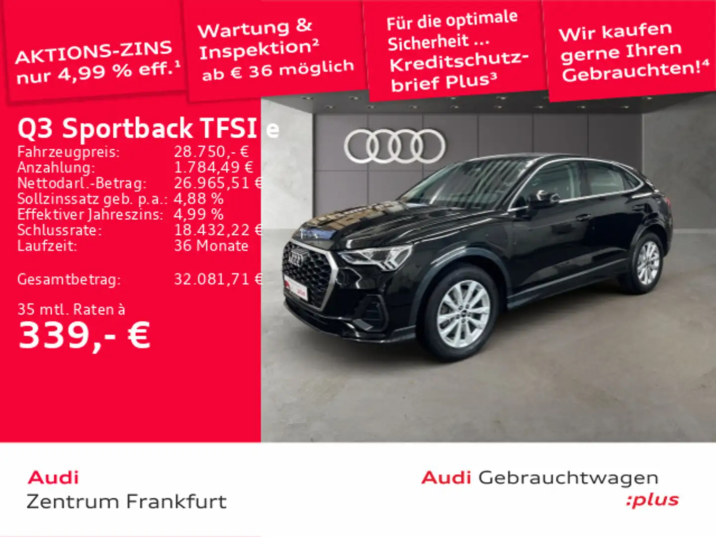 Audi Q3 LED DAB Sitzheizung Schwarz - 1