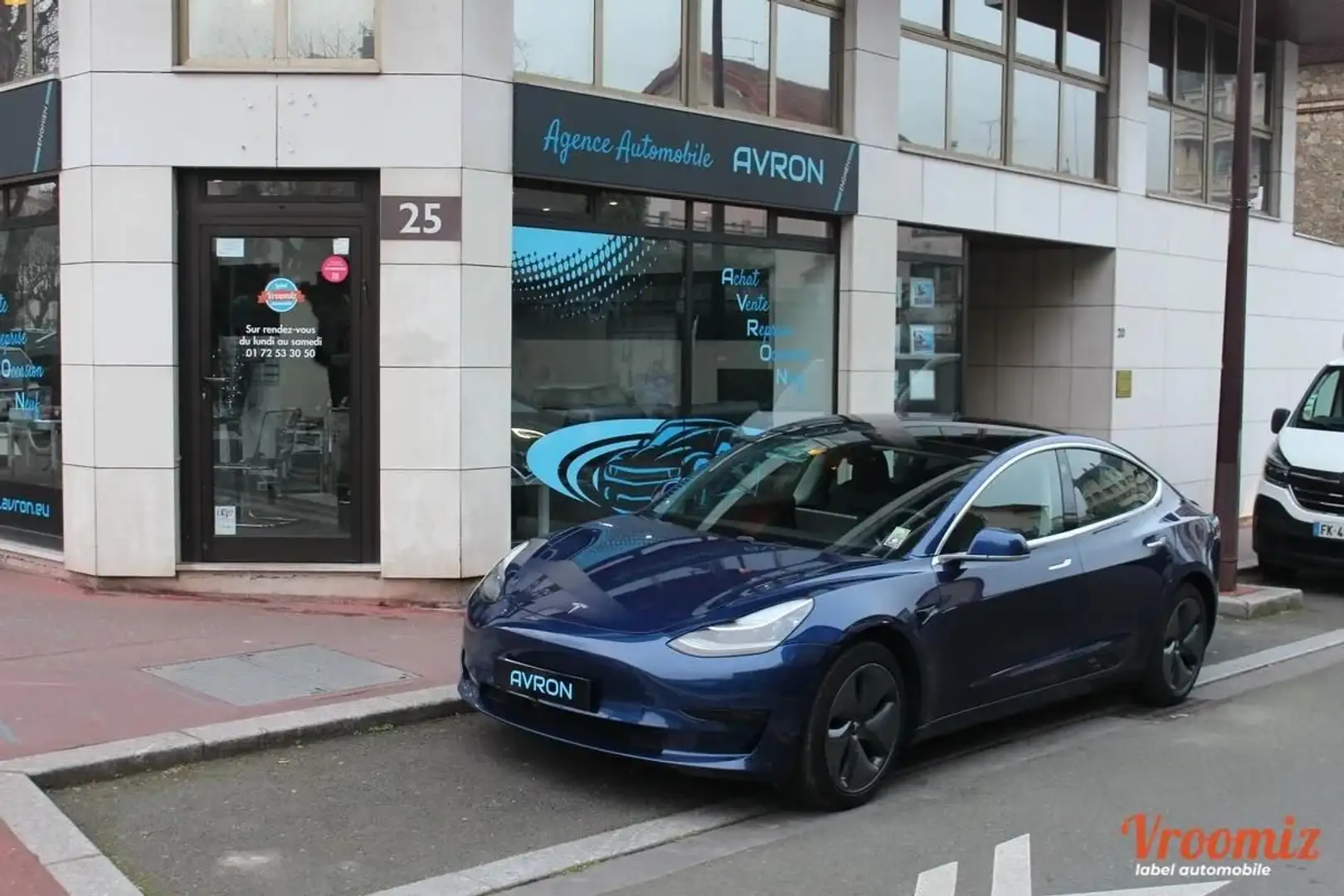 Tesla Model 3 Model-3 306 AUTONOMIE STANDARD PLUS RWD 50KWH 4CV Bleu - 1