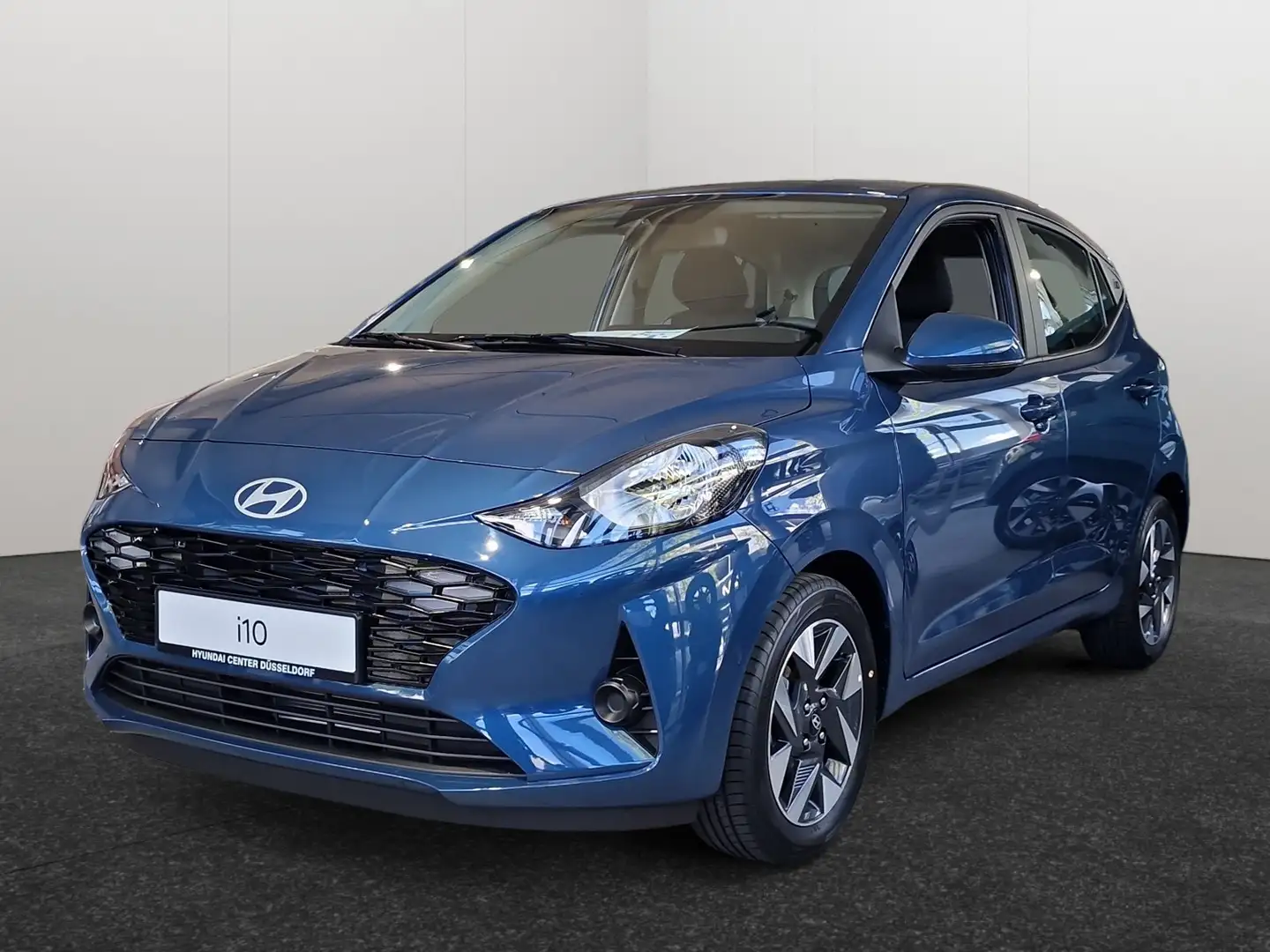 Hyundai i10 i10 NEUES Modell MY25 1.0 Trend Klimaaut. Navi Blauw - 1