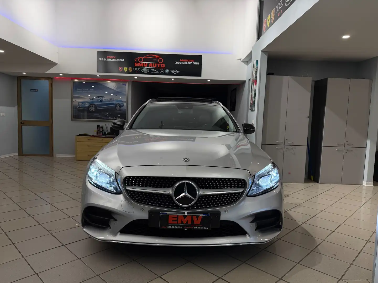 Mercedes-Benz C 220 C 220 d S.W. 4Matic Auto Premium Silber - 2