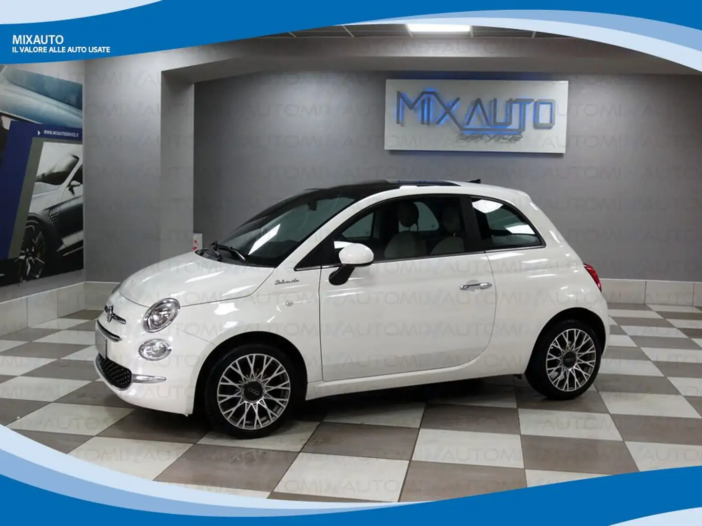 Fiat 500 Hybrid 1.0 70cv Dolcevita EU6 Bianco - 1