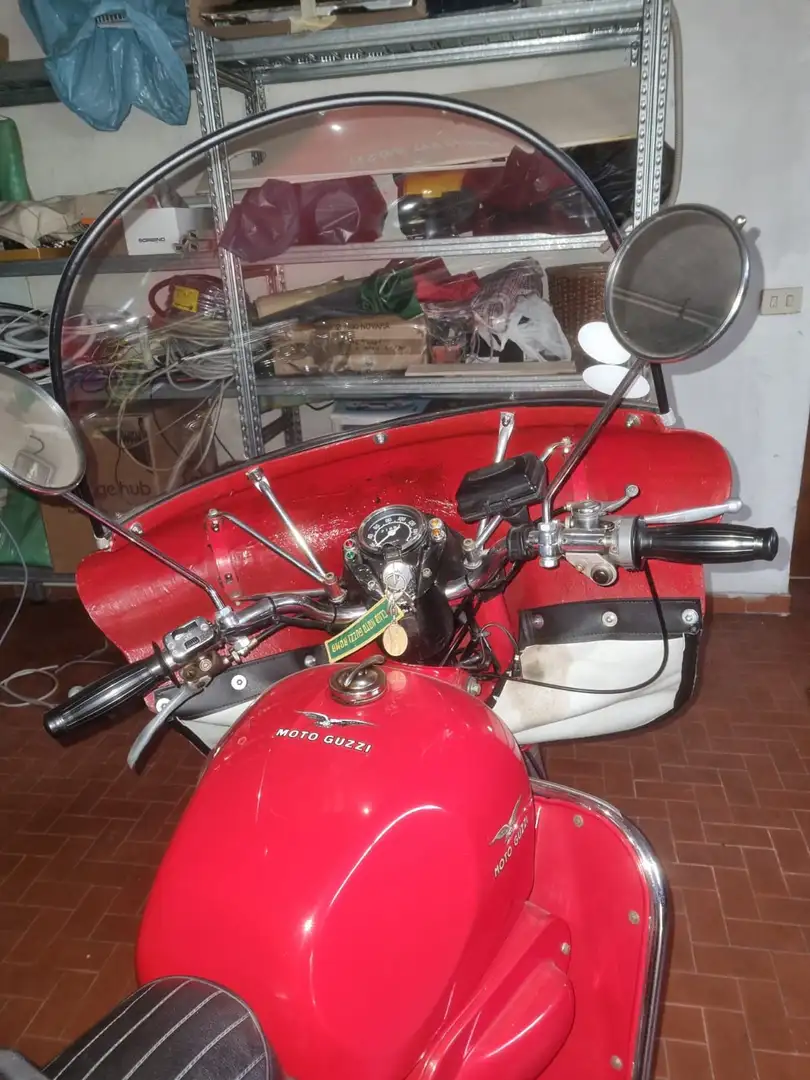 Moto Guzzi Nuovo Falcone militare Rosso - 1