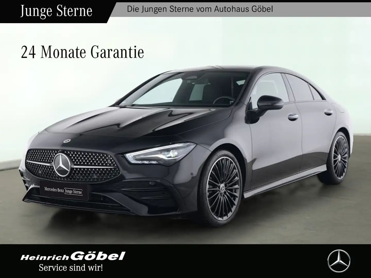 Mercedes-Benz CLA 200 AMG+PANO+NIGHT+AMBIENTE+KAMERA+CARPLAY Schwarz - 1