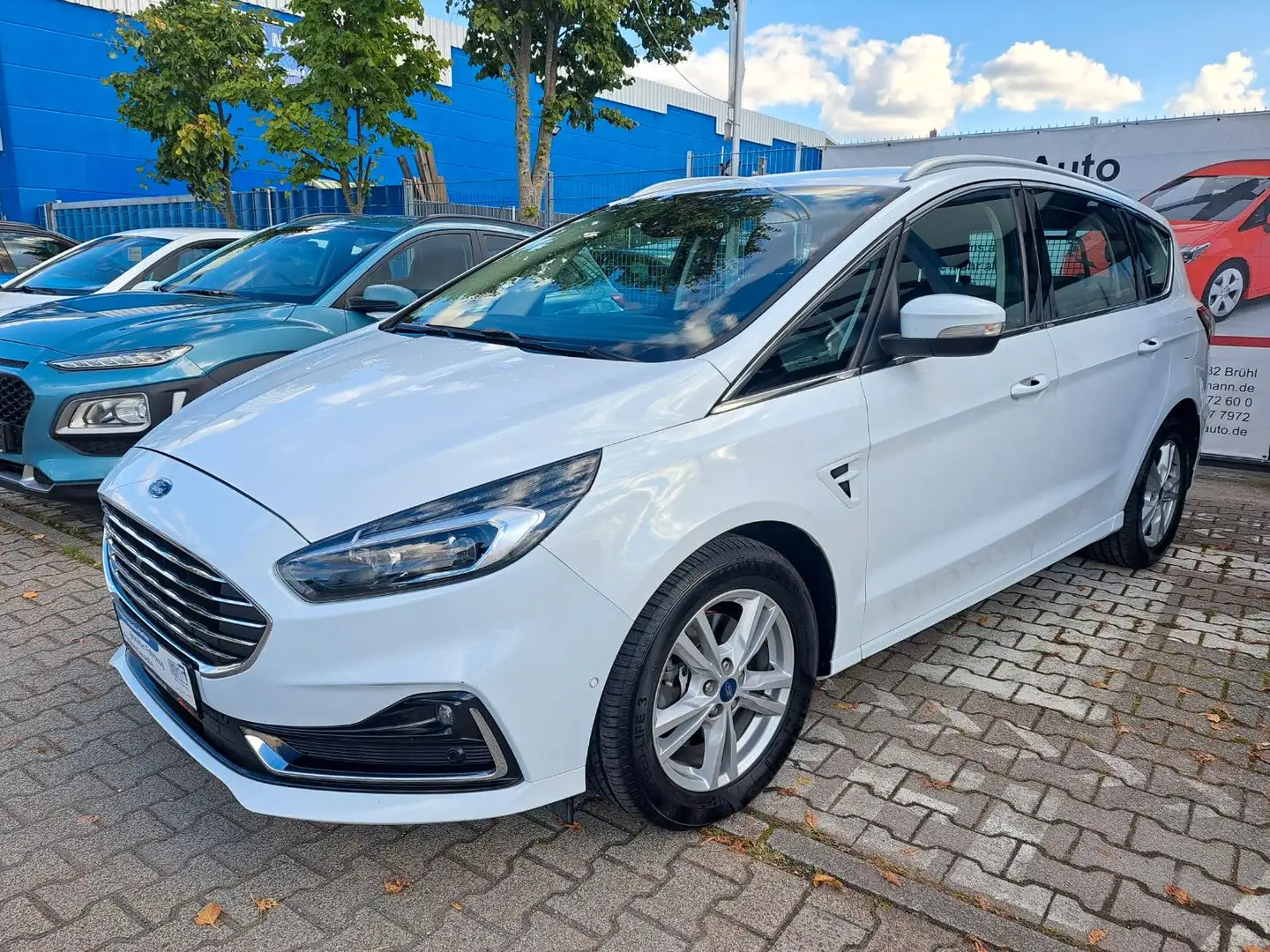 Ford S-Max S-MAX Titanium ACC+AHK+CAM+TOT Blanc - 1