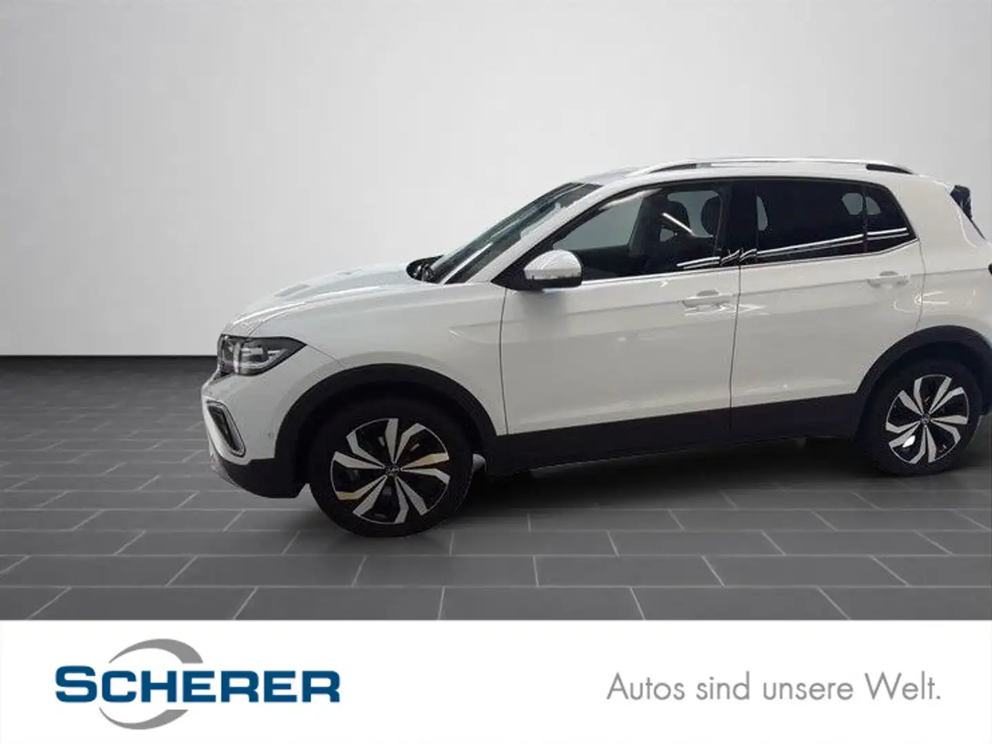 Volkswagen T-Cross 1,5 TSI DSG/LED/NAVI/Sitzheizung vo./PDC Bianco - 1