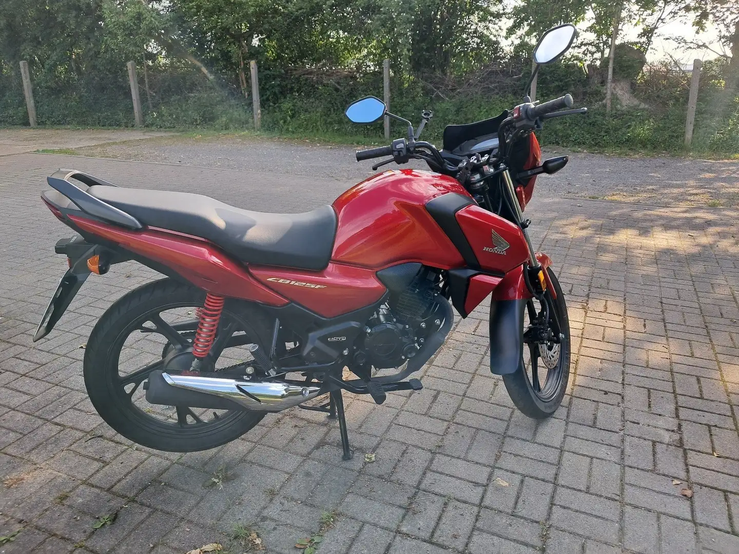 Honda CBF 125 1.Hand* 2024* wenig KM Rouge - 2
