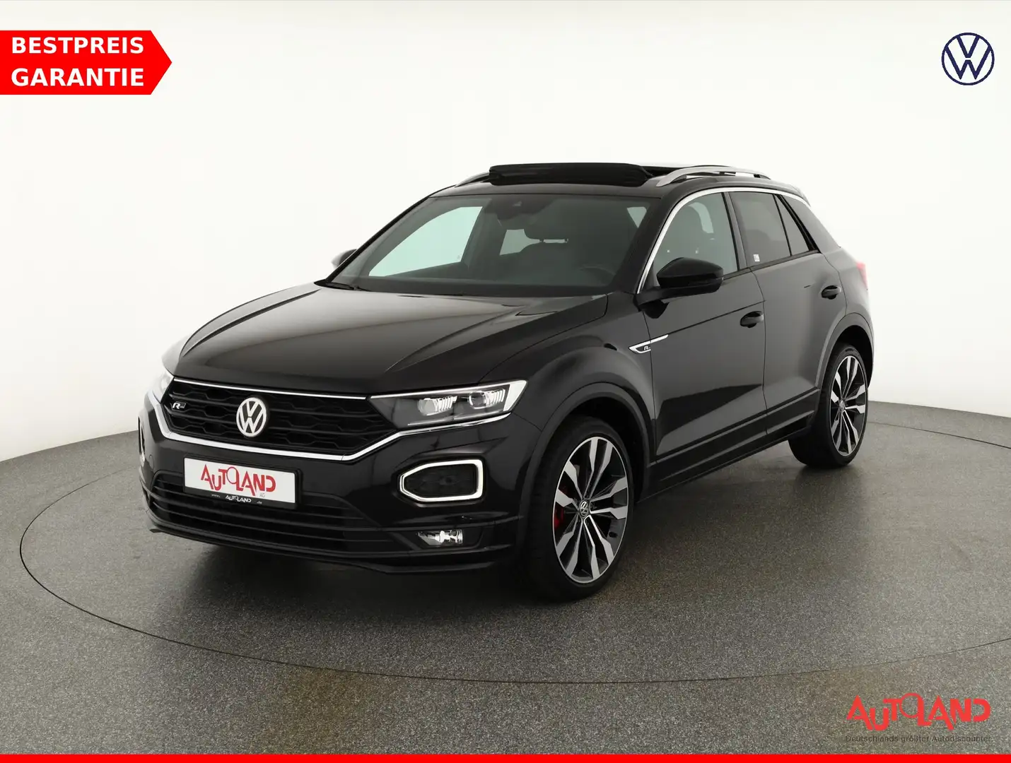Volkswagen T-Roc 1.5 TSI DSG 2x R-Line LED Panorama Navi Zwart - 1