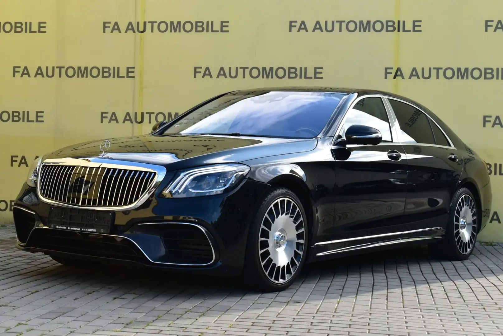 Mercedes-Benz S 350 BlueTec/d L/MAYBACH UMBAU/VOLL/ Noir - 1