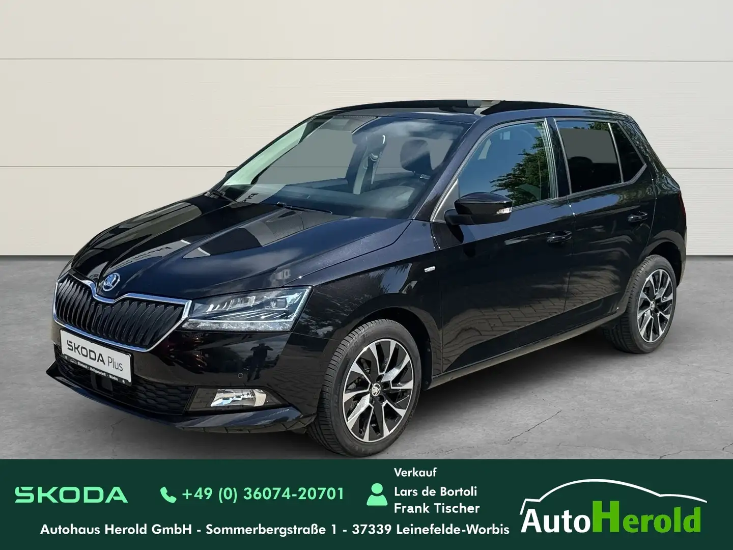 Skoda Fabia Drive 125 Best of 1,0TSI 81 kW+LED+NAVI+SMARTLINK Schwarz - 1