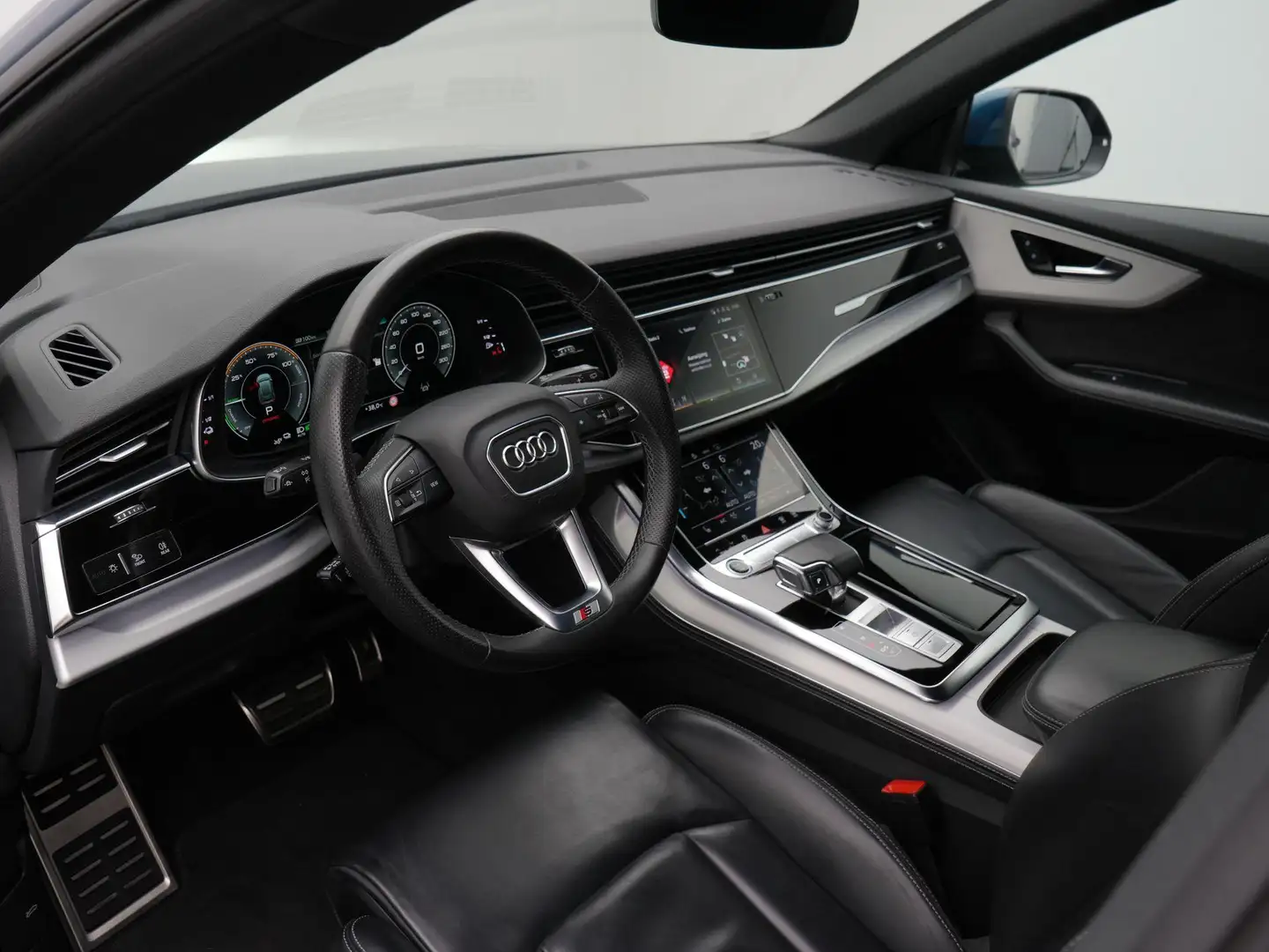 Audi Q8 55 TFSI e 381 pk tiptronic quattro Pro Line S / | Blauw - 2