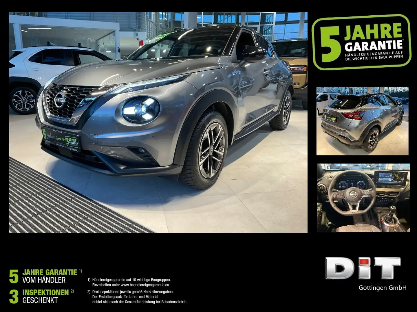 Nissan Juke 1.0 DIG-T N-Connecta LED+Fernlichtass.+Kam. Noir - 1