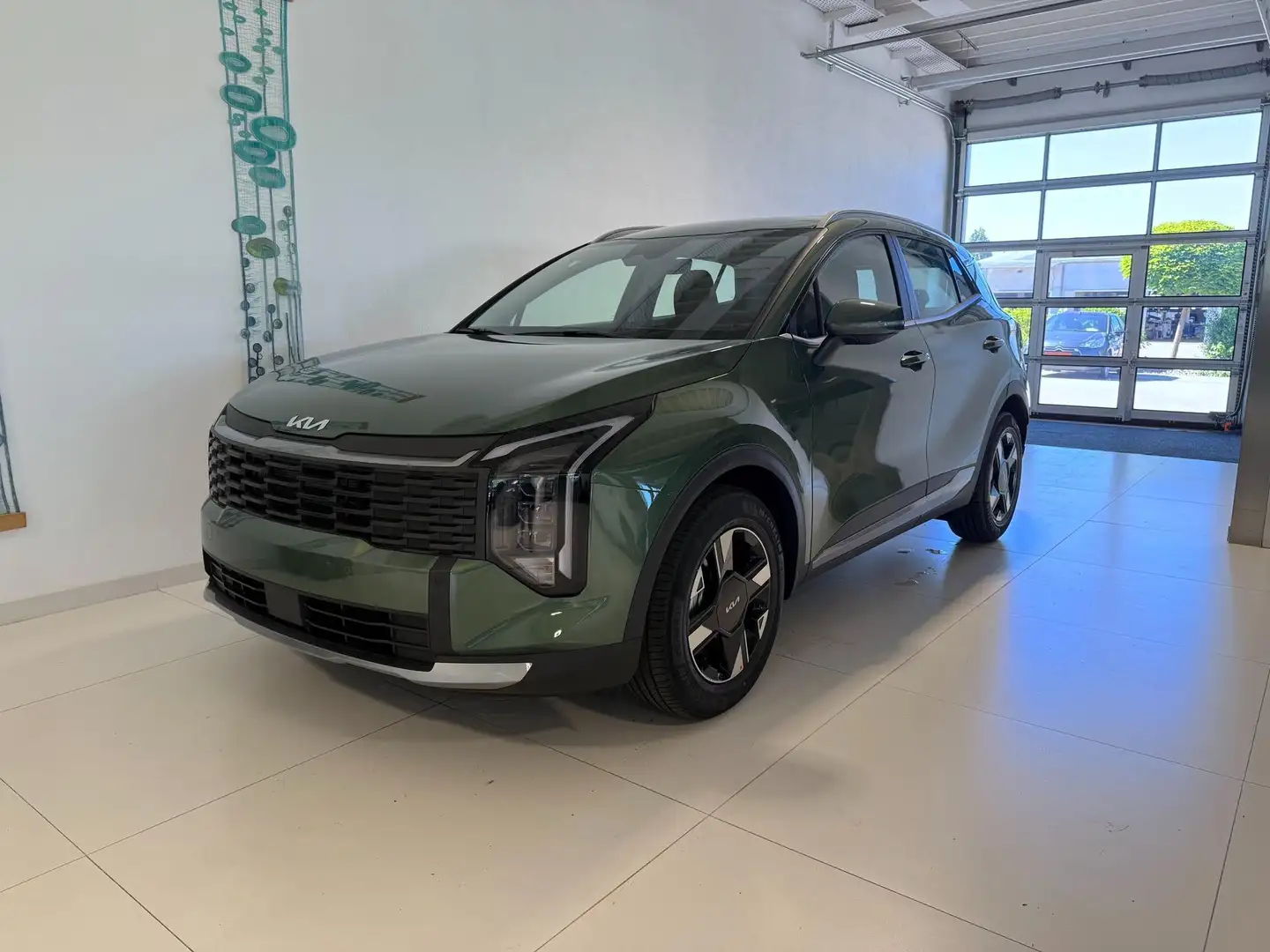 Kia Sportage Silver 1,6 T-GDI FWD 7DCT 110 kW (150 PS) Style... Grün - 1