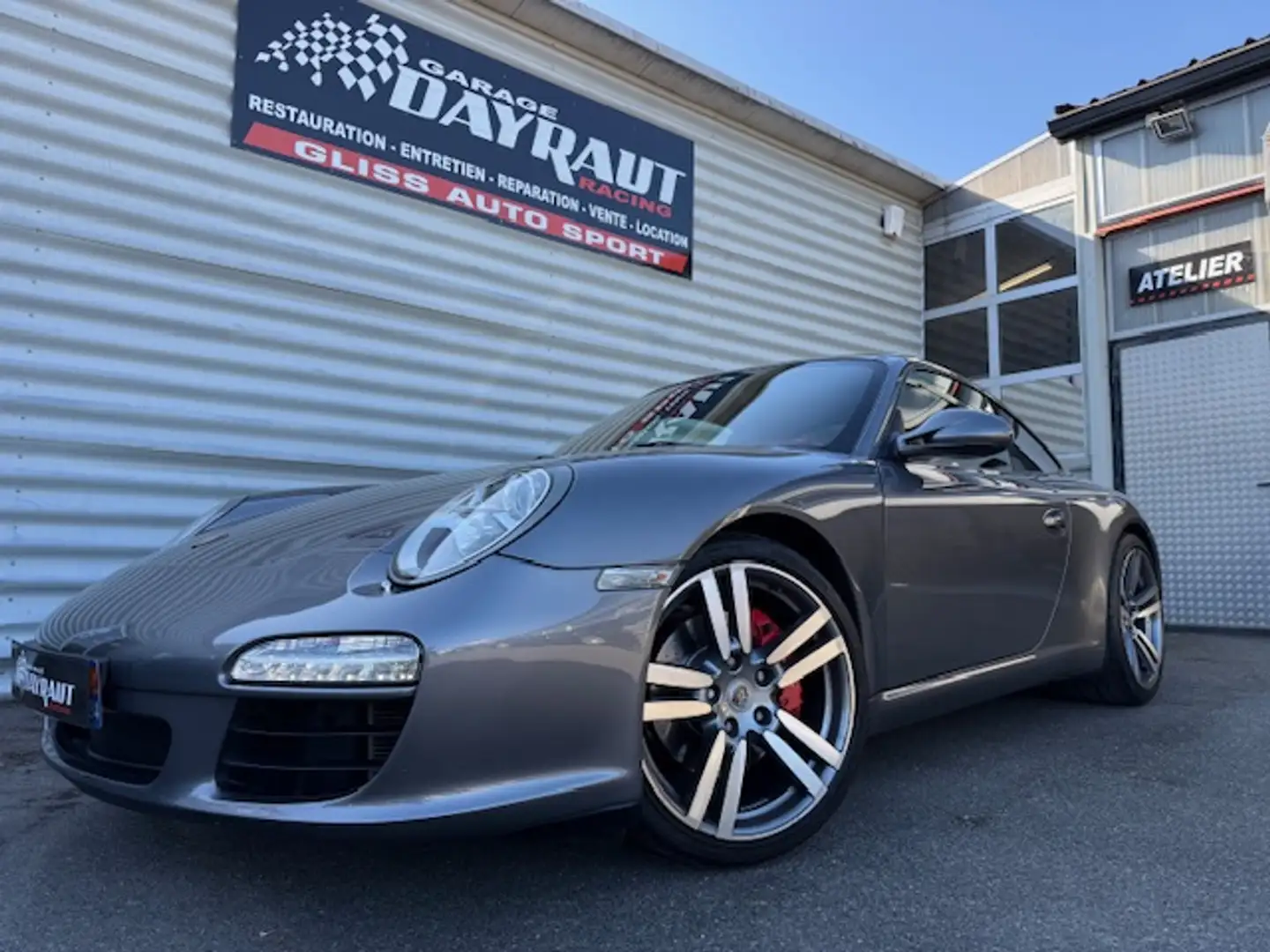Porsche 911 997.2 3.8 385 cv CARRERA S BOITE MANUELLE GRIS MET - 1